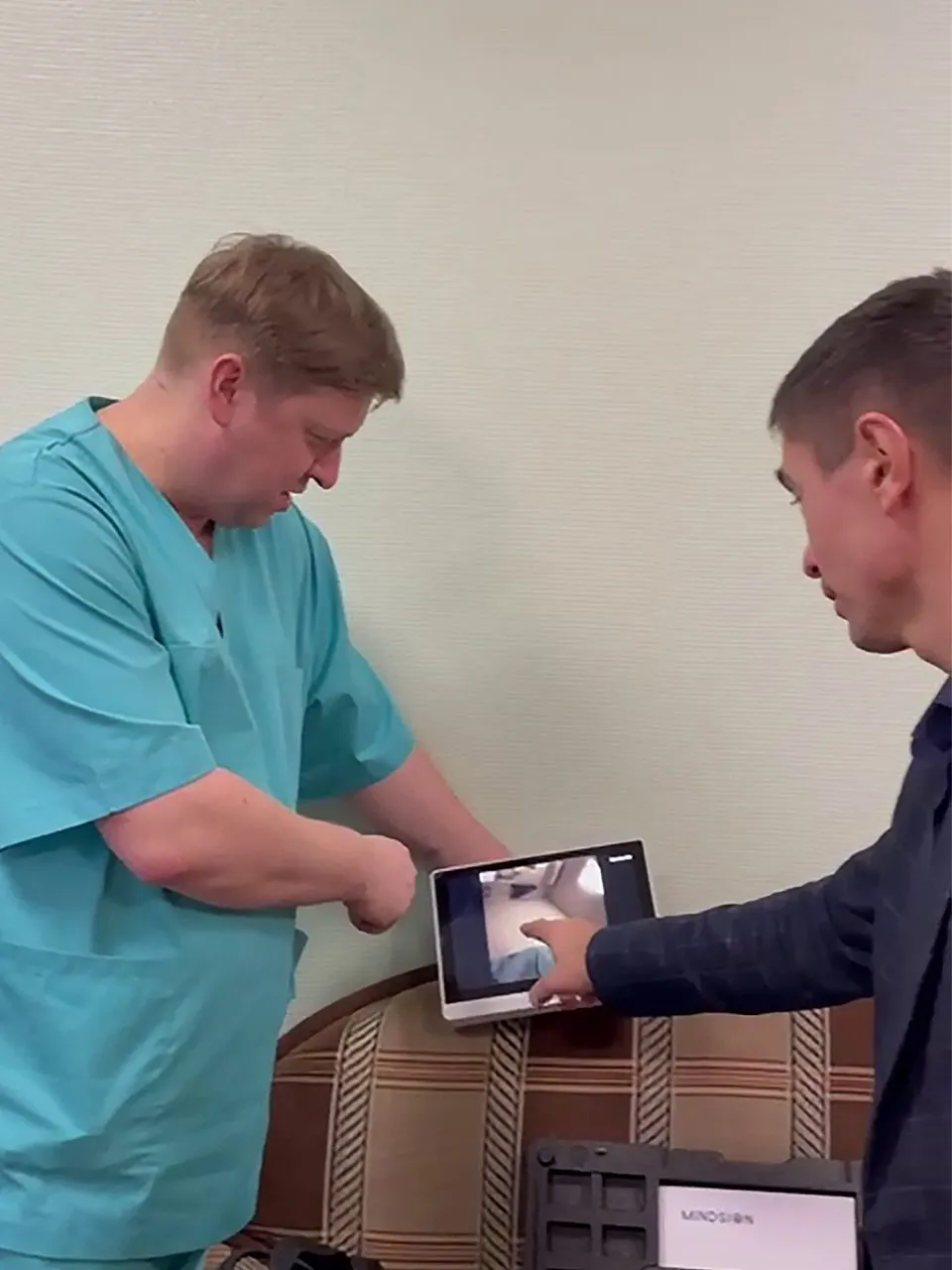 Апробация в эндоскопическом отделении ЛенОКБ