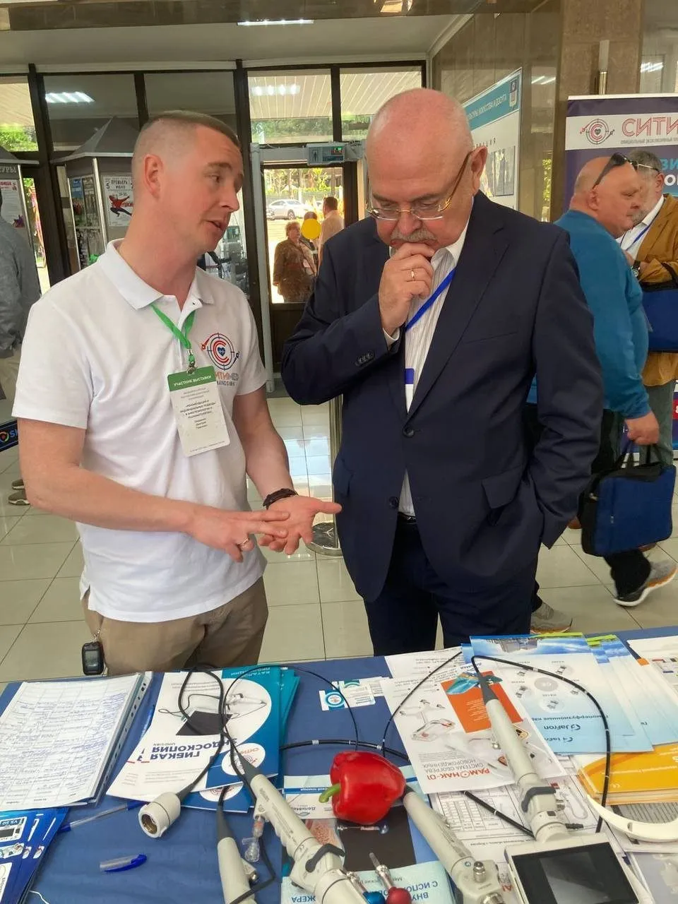 На выставке анестезиологии и реаниматологии