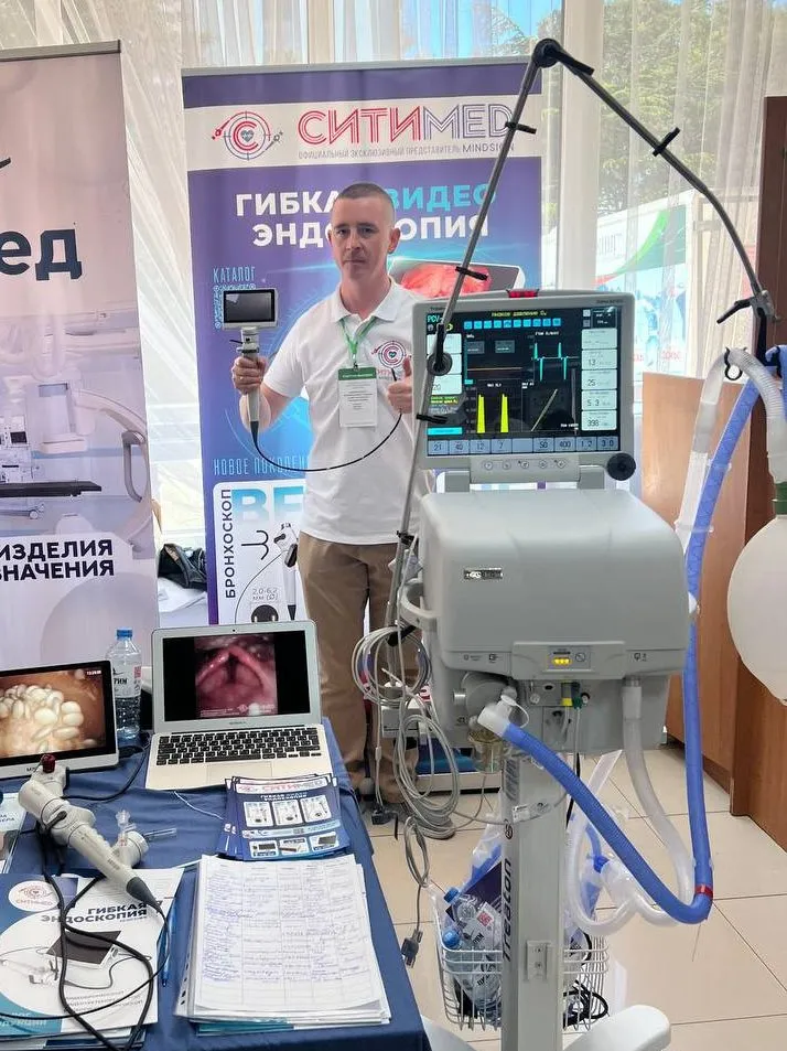 На выставке анестезиологии и реаниматологии