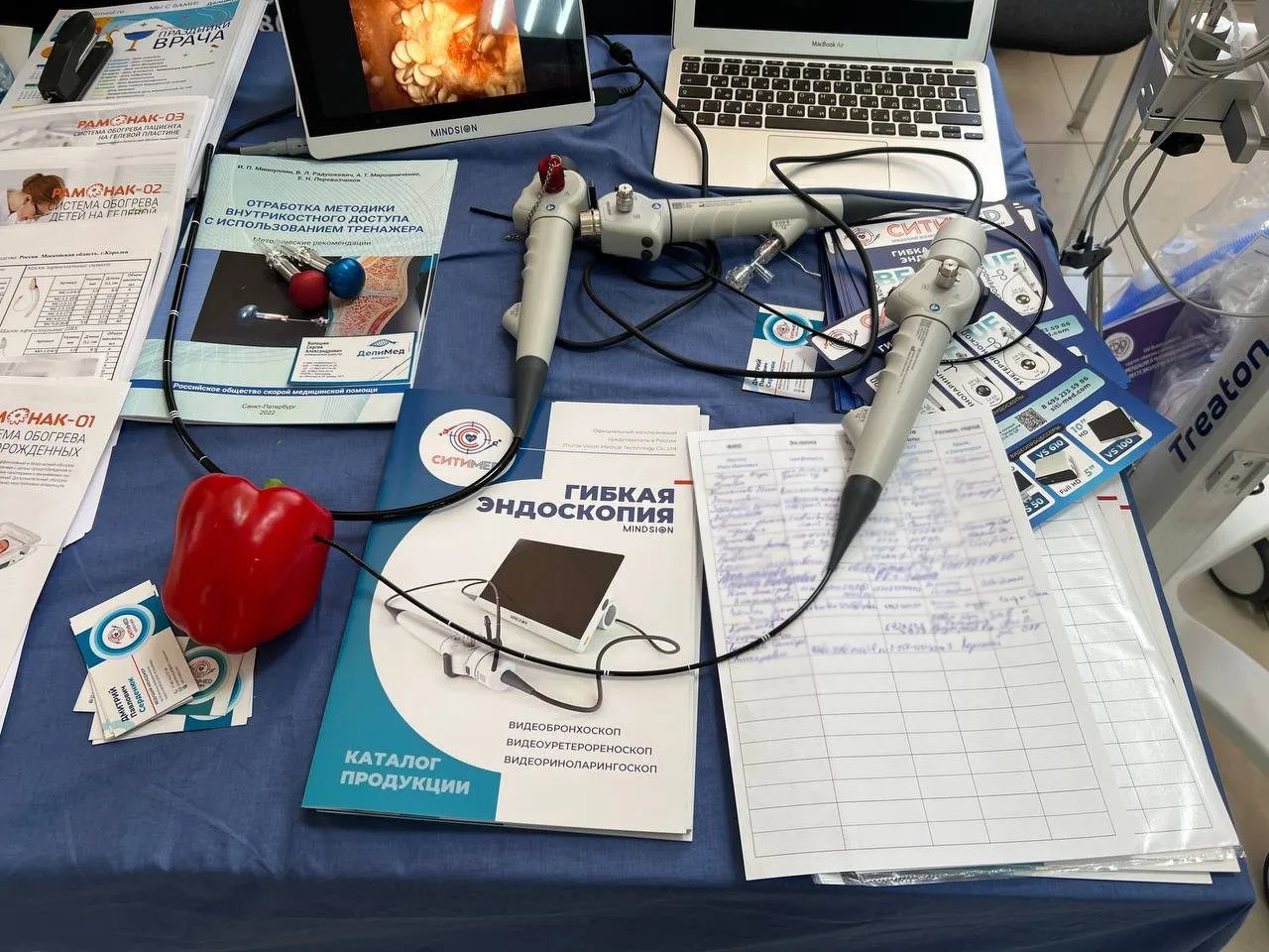 На выставке анестезиологии и реаниматологии